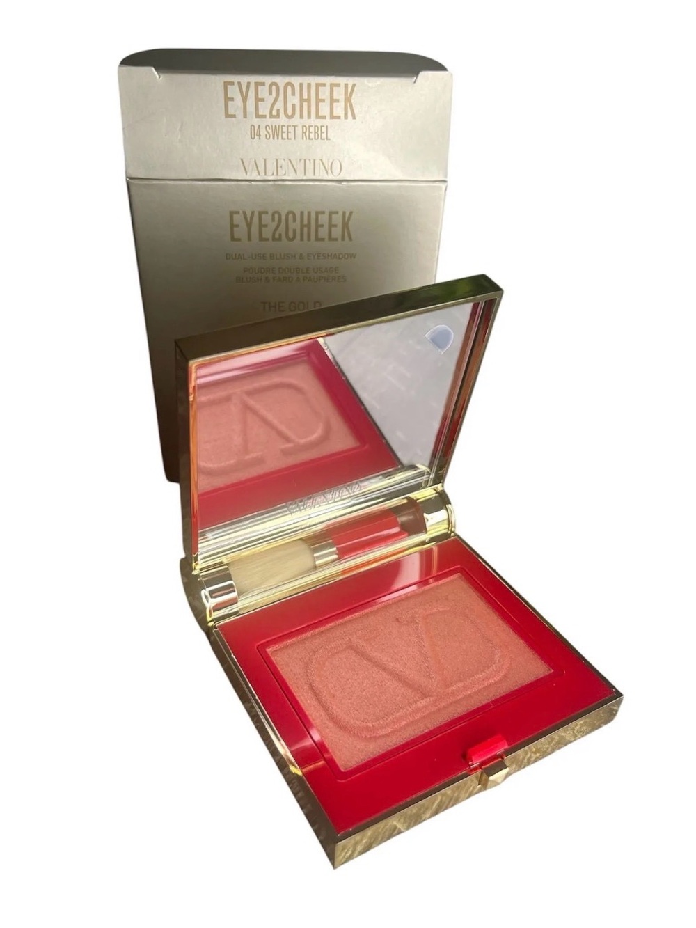 Valentino eye2cheek blush 04 sweet rebel